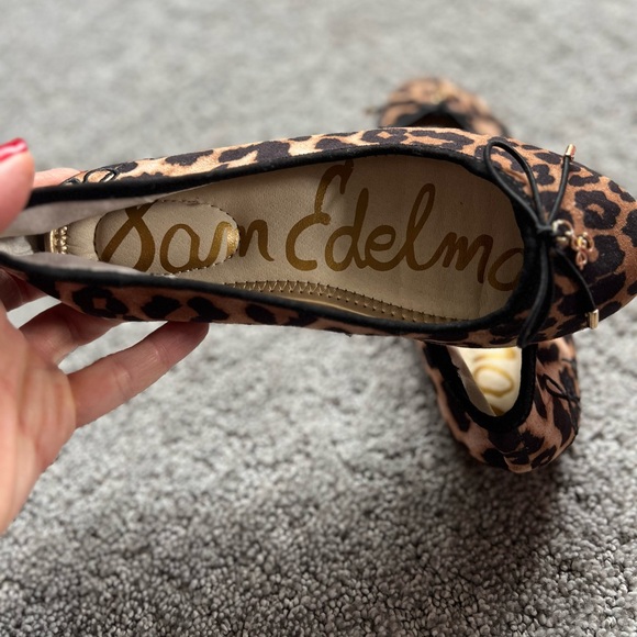 Sam Edelman cheetah print Felicia ballet flats size 1 girls - Picture 9 of 9